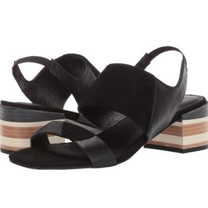 Anthro Kelsi Dagger Shyloh block heel sandals
